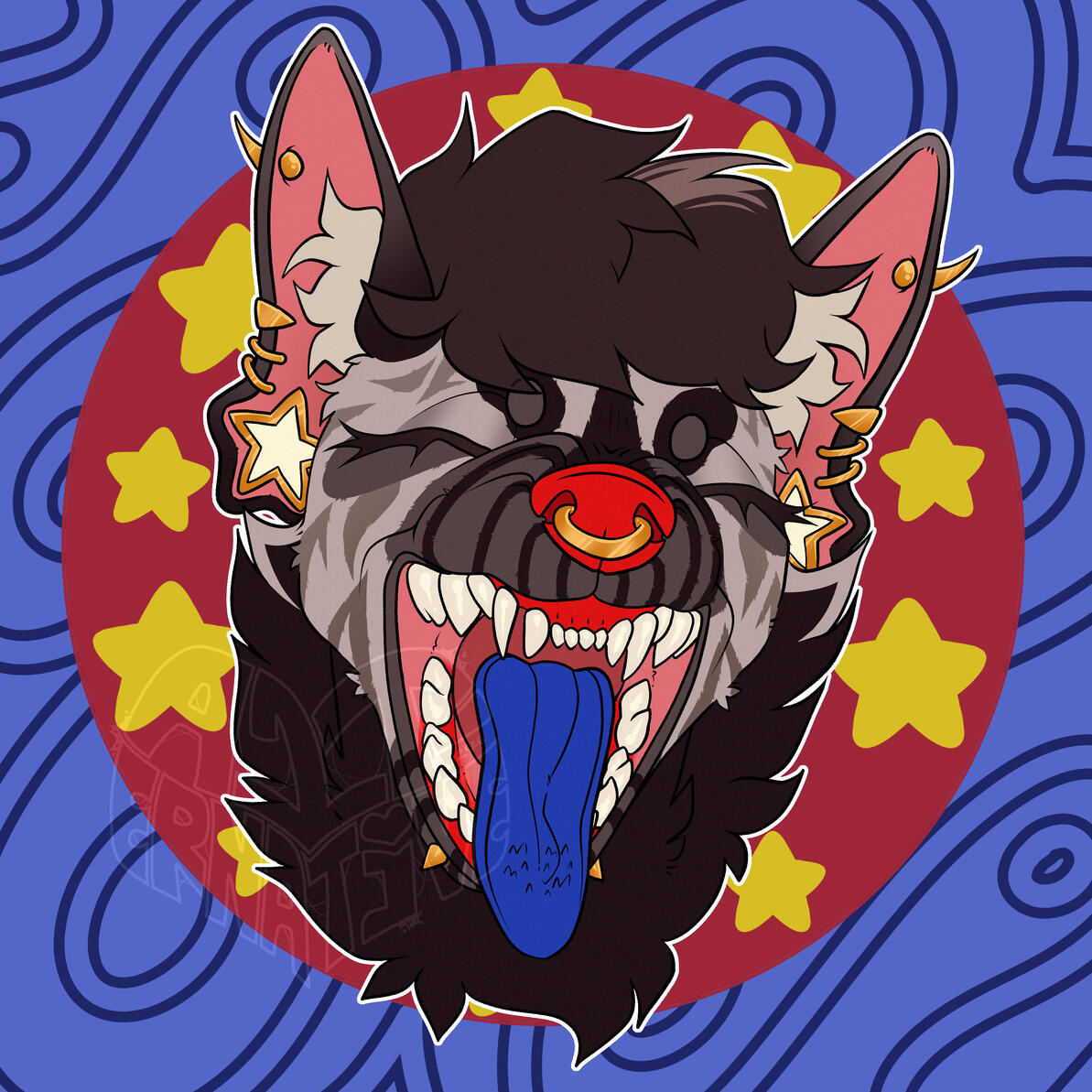 Atticus headshot commission, 2026