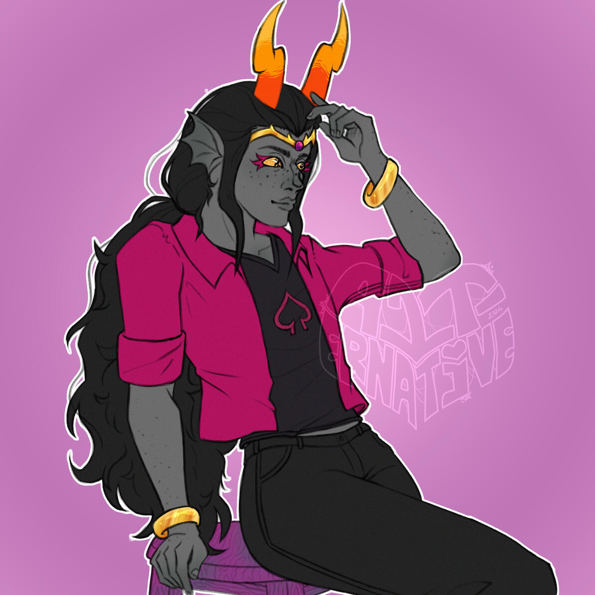 Crim half body commission, 2026
